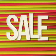 Sale typography background Vector N7