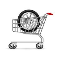 Wheels in the Shopping Cart