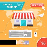 online shopping concept N38