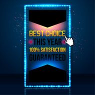 Abstract business poster Shiny background Vector illustration