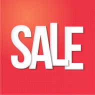 Sale typography background Vector N9