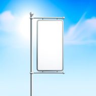 blank billboard road sign