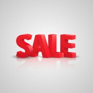 Sale text Vector