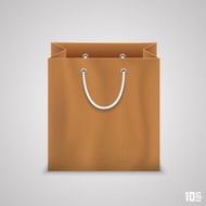 Paper bag for shopping