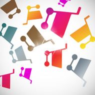 abstract background trolley N12