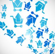 abstract background trolley N13