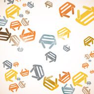 abstract background basket N8
