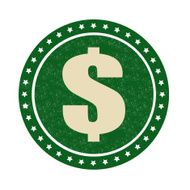 Dollar stamp