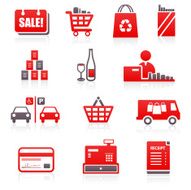 Supermarket & Shopping Icons N2