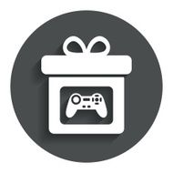 Gift box sign icon Present symbol N41