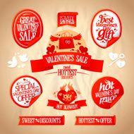 Valentine`s day sale designs collection N2