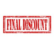 Final Discount-stamp