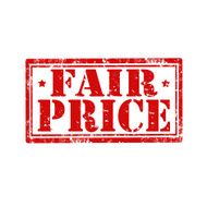 Fair Price-stamp