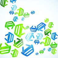 abstract background basket N11
