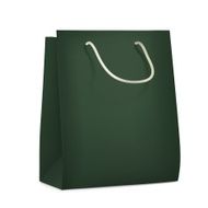 green blank shopping bag