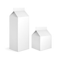 blank milk carton packages N2
