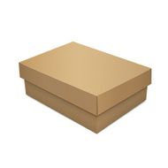 blank cardboard box N3