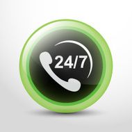 support web flat icon