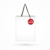 white paper bag N9