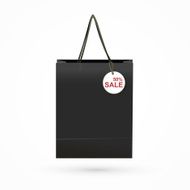 Black paper bag N4