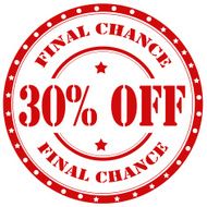 Final Chance-stamp