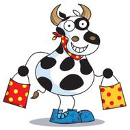 Cows Shopping