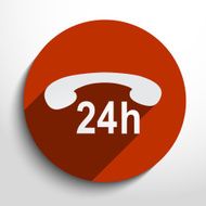 Vector support web icon