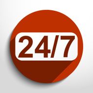 Vector all day open web icon N3