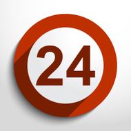 Vector all day open web icon N4