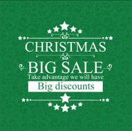Shopping design over green background vector illustration N2