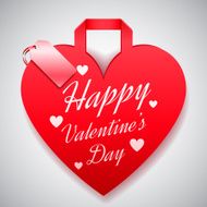 Valentines Day Shopping Concept