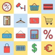 Shopping Vector Icons N2