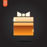 Vector gold icon N30