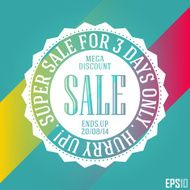 Business Discount Sales Banner Vector Elements Isolated Market Stamp Illustration N2