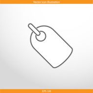 Vector label web flat icon N2