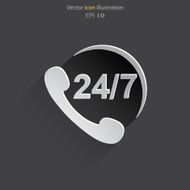 Vector support web icon N3