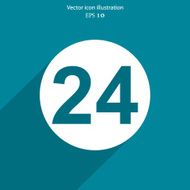 Vector all day open web icon N7