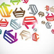 abstract background basket N15