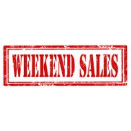 Weekend Sales-stamp