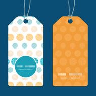 Vector texture circles stripes abstract vertical round frame pattern tags