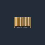 Isolated bar code vector N2