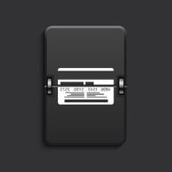 vector modern scoreboard black icon N15