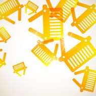 abstract background basket N17