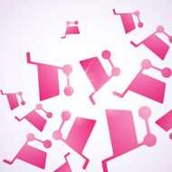 abstract background trolley N28