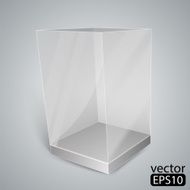 Black Glass Rectangle Box N2