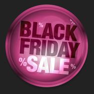 Black Friday Icon Symbol Design N3