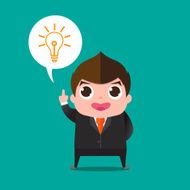 businessman figure out cartoon N2