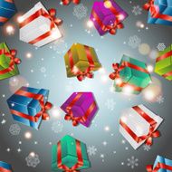 Pattern with gifts N2