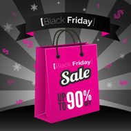 Black Friday sale poster N7