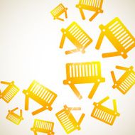 abstract background basket N26